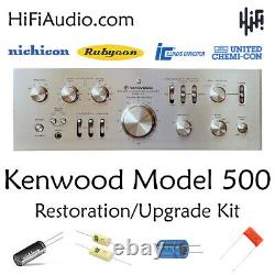 Kenwood model 500 rebuild restoration recap service kit repair filter capacitor