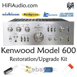 Kenwood model 600 rebuild restoration recap service kit repair filter capacitor