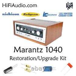 Marantz 1040 rebuild restoration recap service kit fix repair capacitor