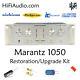 Marantz 1050 rebuild restoration recap service kit fix repair capacitor
