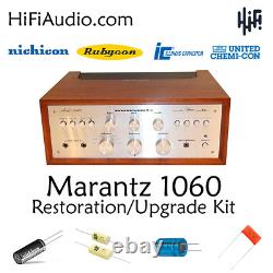 Marantz 1060 amplifier rebuild restoration recap service capacitor kit repair