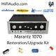 Marantz 1070 rebuild restoration recap service kit fix repair capacitor