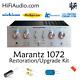 Marantz 1072 rebuild restoration recap service kit fix repair capacitor