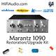 Marantz 1090 rebuild restoration recap service kit fix repair capacitor