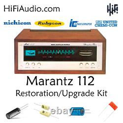 Marantz 112 tuner rebuild restoration recap service kit repair capacitor