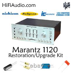 Marantz 1120 amplifier rebuild restoration recap service kit repair capacitor