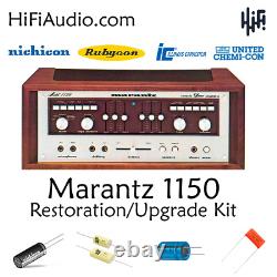 Marantz 1150 amplifier rebuild restoration service kit repair filter capacitor