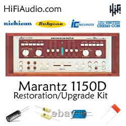 Marantz 1150D amplifier rebuild restoration service kit repair filter capacitor