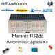 Marantz 1152DC amplifier rebuild restoration service kit repair filter capacitor