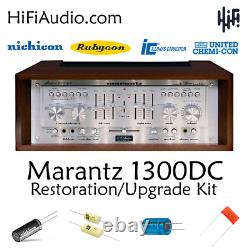 Marantz 1300DC rebuild restoration recap service kit fix repair capacitor