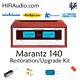Marantz 140 amp rebuild restoration recap service kit repair capacitor