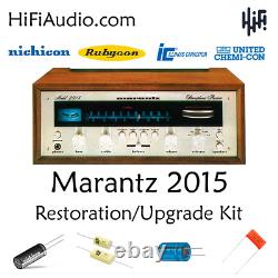 Marantz 2015 receiver rebuild restoration recap service kit fix repair capacitor