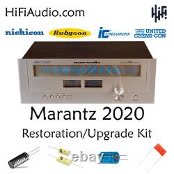 Marantz 2020 tuner rebuild restoration recap service kit repair capacitor