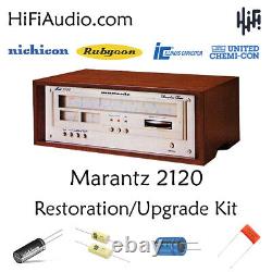 Marantz 2120 tuner rebuild restoration recap service kit repair capacitor