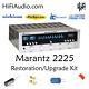 Marantz 2225 rebuild restoration recap service kit fix repair capacitor