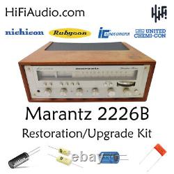 Marantz 2226B rebuild restoration recap service kit fix repair capacitor