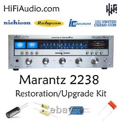 Marantz 2238 rebuild restoration recap service kit fix repair capacitor
