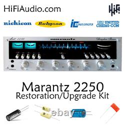 Marantz 2250 rebuild restoration recap service kit fix repair capacitor