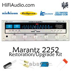 Marantz 2252 rebuild restoration recap service kit fix repair filter capacitor