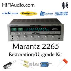 Marantz 2265 rebuild restoration recap service kit fix repair filter capacitor