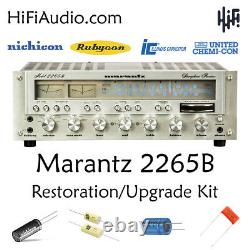 Marantz 2265B rebuild restoration recap service kit fix repair filter capacitor