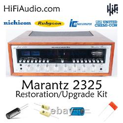 Marantz 2325 receiver rebuild restoration recap service kit fix repair capacitor