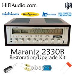 Marantz 2330B rebuild restoration recap service kit repair capacitor transistor
