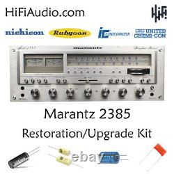 Marantz 2385 rebuild restoration recap service kit fix repair filter capacitor
