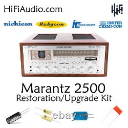 Marantz 2500 rebuild restoration recap service kit fix repair filter capacitor