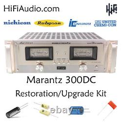 Marantz 300DC rebuild restoration recap service kit fix repair capacitor