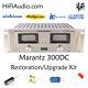 Marantz 300DC rebuild restoration recap service kit fix repair capacitor