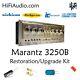 Marantz 3250B preamp rebuild restoration recap service kit fix repair capacitor