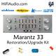 Marantz 33 thirty three rebuild restoration recap service kit fix repair