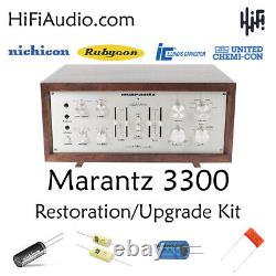 Marantz 3300 preamp rebuild restoration recap service kit fix repair capacitor