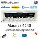 Marantz 4240 receiver rebuild restoration recap service kit fix repair capacitor