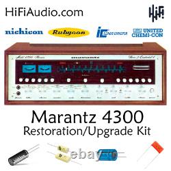 Marantz 4300 rebuild restoration recap service kit fix repair capacitor