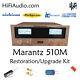 Marantz 510M amplifier rebuild restoration recap service capacitor kit repair