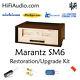 Marantz SM6 rebuild restoration recap service kit fix repair capacitor