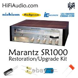 Marantz SR-1000 rebuild restoration recap service capacitor kit fix repair