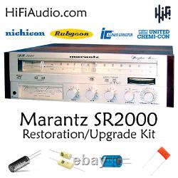 Marantz SR-2000 rebuild restoration recap service capacitor kit fix repair