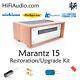 Marantz model 15 amp rebuild restoration recap service capacitor kit repair