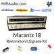 Marantz model 18 rebuild restoration recap service kit fix repair capacitor