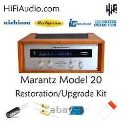Marantz model 20B rebuild restoration recap service kit repair filter capacitor