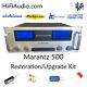 Marantz model 500 amp amplifier rebuild restoration recap service kit fix repair