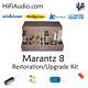 Marantz model 8 8B amp capacitor restoration recap repair service rebuild kit