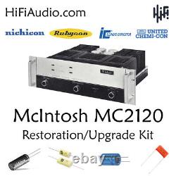 McIntosh MC2120 amp amplifier rebuild restoration recap service kit fix repair