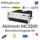 McIntosh MC2200 amp rebuild restoration recap service kit fix repair