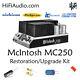 McIntosh MC250 amp amplifier rebuild restoration recap service kit fix repair