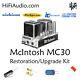 McIntosh MC30 tube restoration recap repair service rebuild kit filter capacitor