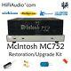 McIntosh MC752 amp amplifier rebuild restoration recap service kit fix repair